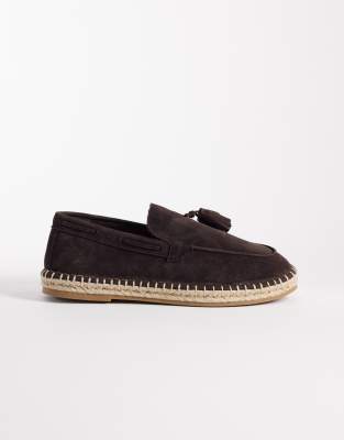 Asos Design Espadrilles With Tassels In Multi