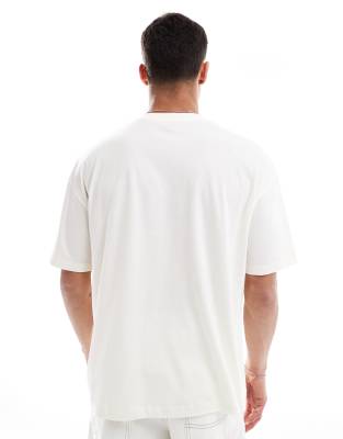 Asos Design Essential 2 Pack Oversized T-shirts In White