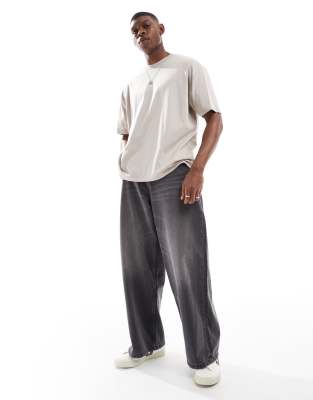 Asos Design 2-pack Essential Crew Neck T-shirts In Multi