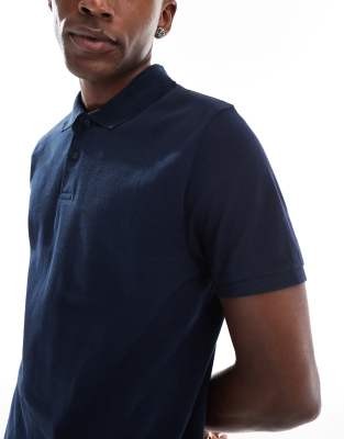 Asos Design Essential 2 Pack Pique Polos In Multi