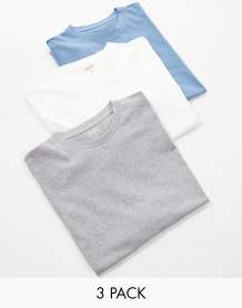 Jack & Jones Ron skater jeans in light blue wash 