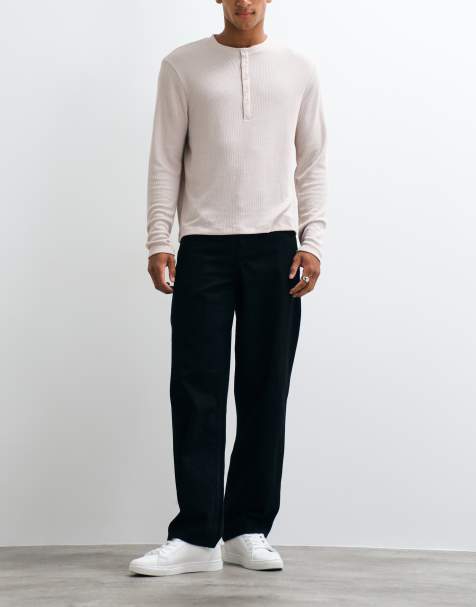 ASOS DESIGN essential baggy jeans in black - view 1
