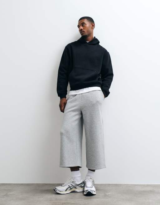 ASOS DESIGN – Essential – Boxy-Fit-Kapuzenpullover in Schwarz, 2 von 5