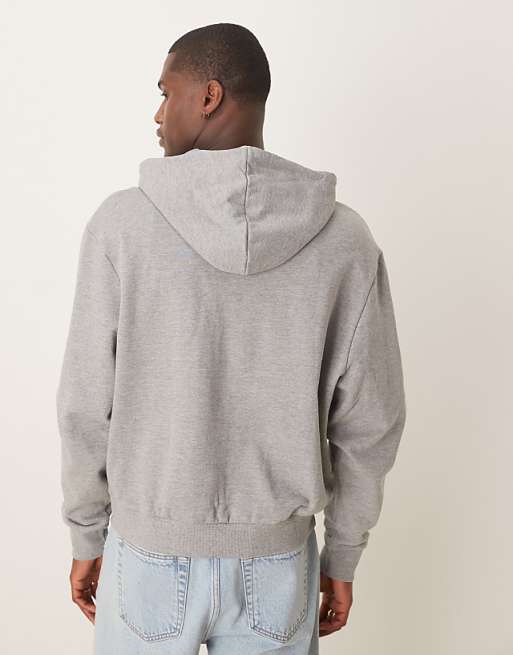 ASOS DESIGN essential boxy oversized zip up hoodie in ASOS DESIGN essential boxy oversized zip up hoodie in