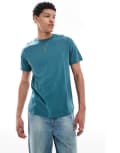 [ASOS DESIGN] ASOS DESIGN essential crew neck t-shirt in blue M MEDITERRANEAN