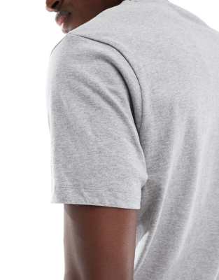 Asos Design Essential Heavyweight Crew Neck T-shirt 240gsm In Gray