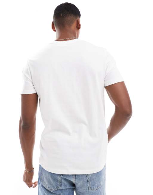 ASOS DESIGN essential crew neck t-shirt in white , 4 of 4