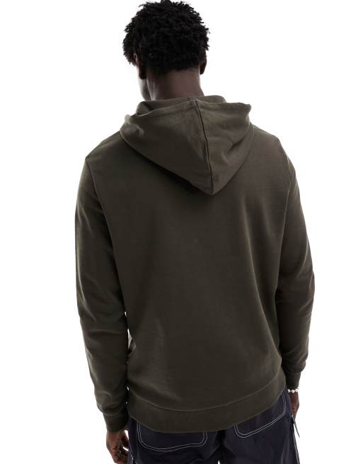 ASOS DESIGN essential hoodie in black olive | ASOS