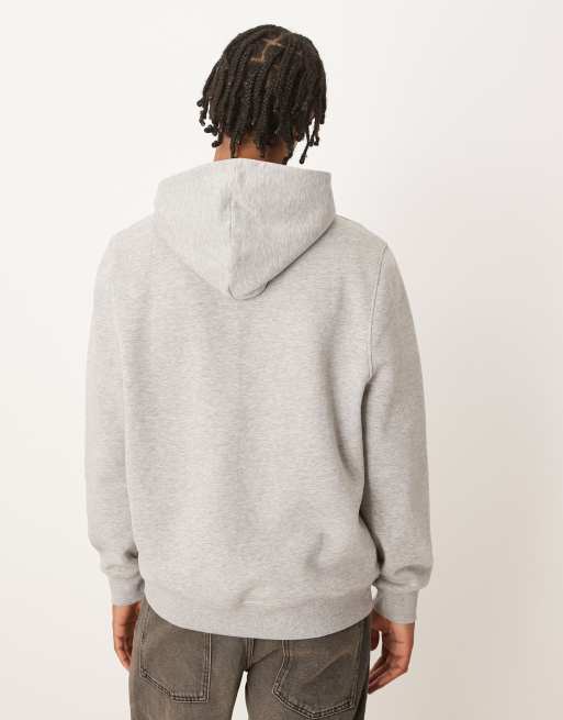 ASOS DESIGN essential hoodie in heather gray , 3 of 5