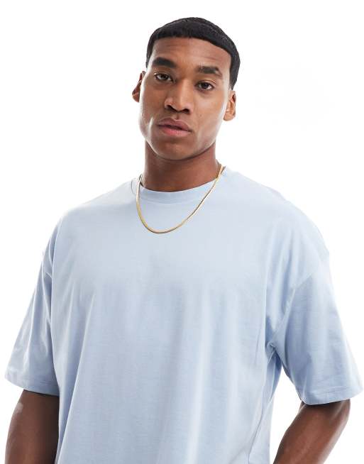 ASOS DESIGN – Essential – Jasnoniebieski T-shirt oversize