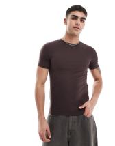 ASOS DESIGN relaxed fit viscose shirt with low revere collar in black