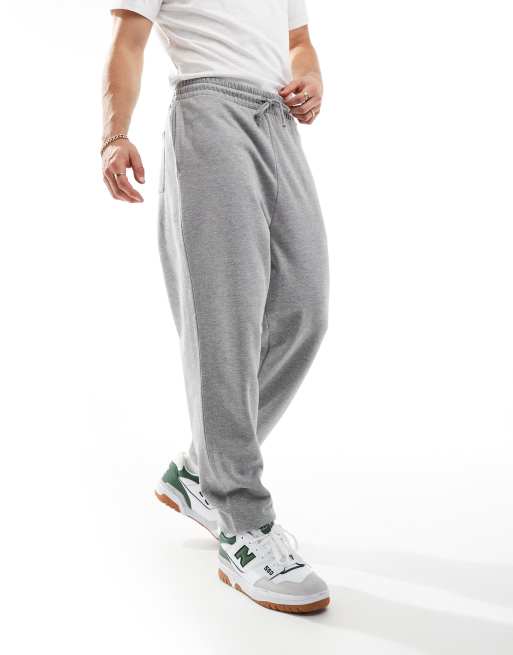 ASOS DESIGN essential oversized joggers in grey marl ASOS