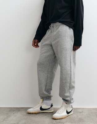 Asos Design Essential Oversized Sweatpants In Gray