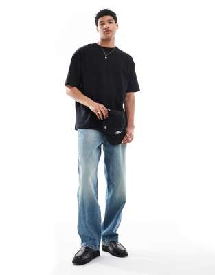 ASOS DESIGN essential oversized t-shirt in black