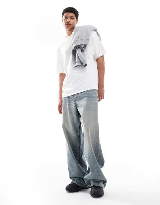ASOS DESIGN essential oversized t-shirt in white