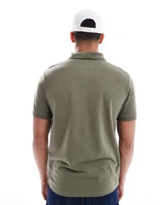 Asos Design Essential Polo In Green