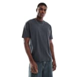 [ASOS DESIGN] ASOS DESIGN essential relaxed t-shirt in charcoal-Grey XS Asphalt