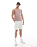 [ASOS DESIGN] ASOS DESIGN essential singlet in pink-Brown XS Twilight mauve