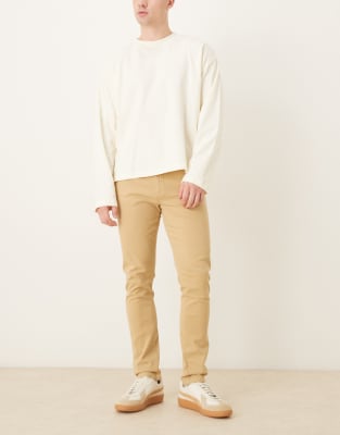 ASOS DESIGN ESSENTIAL SKINNY CHINOS