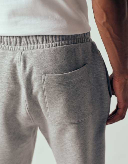 ASOS DESIGN essential slim sweatpants in heather gray , 4 of 7