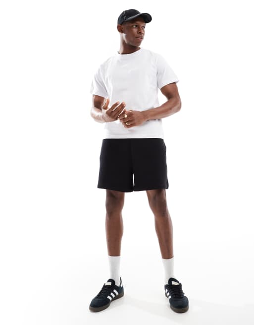 ASOS DESIGN - Essential - Sorte oversized shorts 