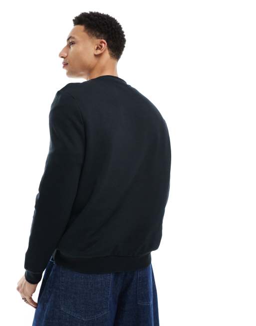 ASOS DESIGN - Essential - Sweatshirt in zwart, 3 van 4