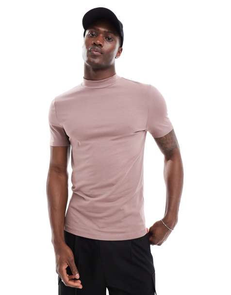 T shirt Rosa Da Uomo ASOS