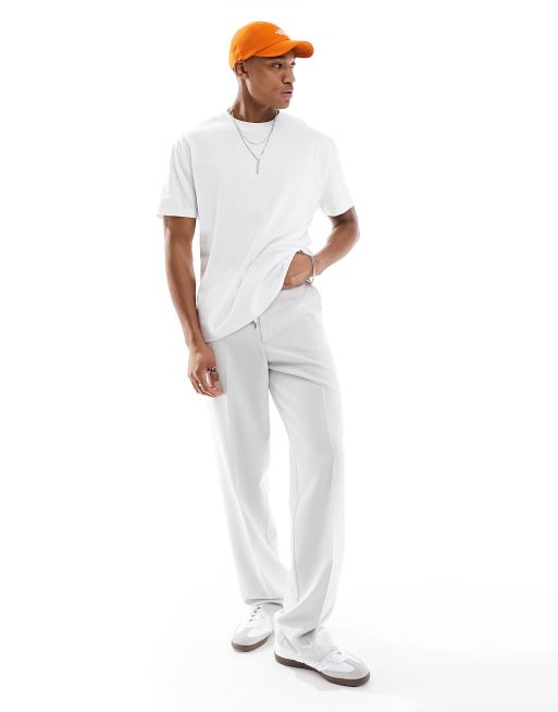 ASOS DESIGN - Essential - T-shirt comoda bianca , 3 di 4