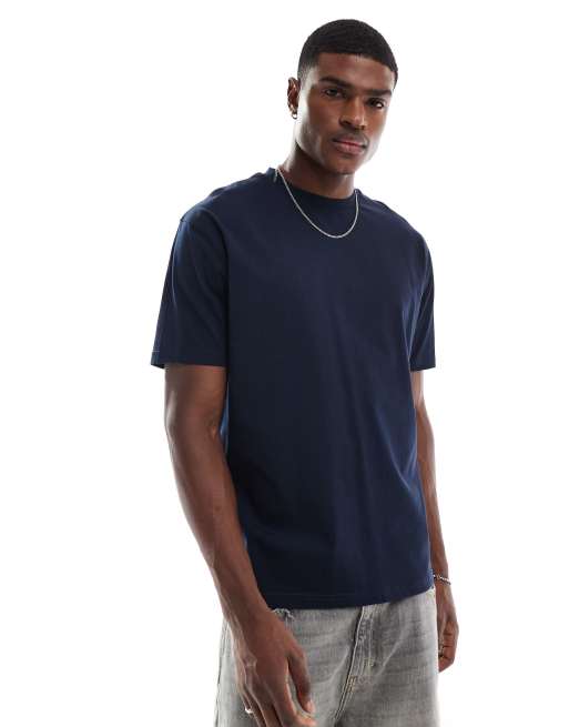ASOS DESIGN - Essential - T-shirt comoda blu navy