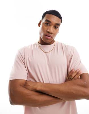 ASOS DESIGN - Essential - T-shirt comoda rosa