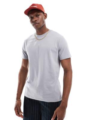 ASOS DESIGN - Essential - T-shirt girocollo grigia 