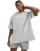 ASOS DESIGN – Essential – T-Shirt in Grau mit extremer Oversize-Passform aus schwerem Material, 240 g/m²