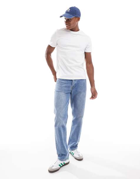 ASOS DESIGN – Essential – Vit t-shirt med rund halsringning - view 1
