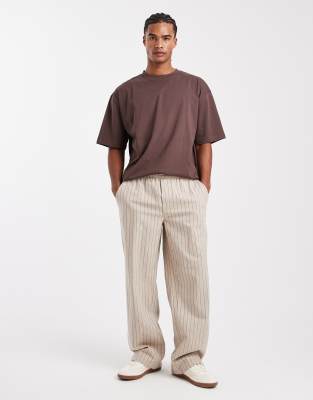 Asos Design Essentials 2-pack Oversized T-shirts In Multi