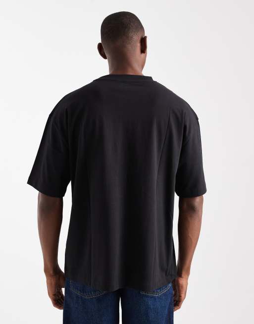 ASOS DESIGN Essentials 2 pack oversized t-shirts in white and black, 3 of 5