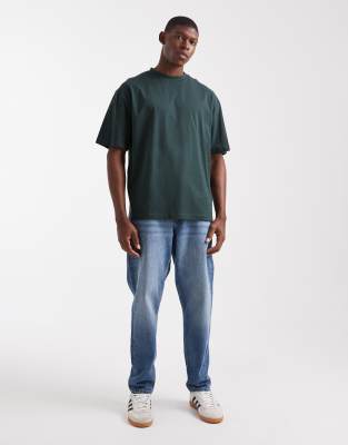 Asos Design Essentials 2-pack Oversized T-shirts In Multi