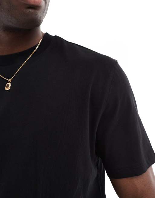 ASOS DESIGN essentials 2 pack relaxed T-shirts in black and white, 3 of 4