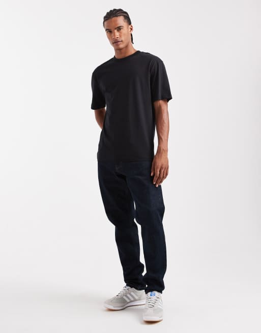 ASOS DESIGN Essentials 2 pack relaxed t-shirts in black, 3 of 5