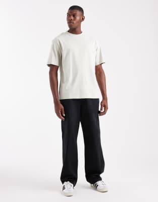 Asos Design Essentials 2-pack Relaxed T-shirts In Green