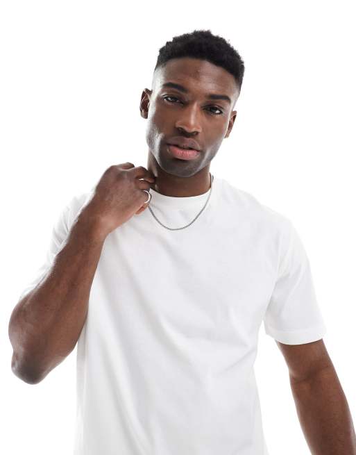 ASOS DESIGN Essentials 2 pack relaxed t-shirts in white, 3 of 4