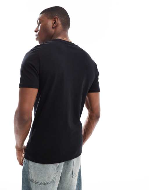 ASOS DESIGN - Essential - Set van 3 T-shirts met ronde hals in zwart 