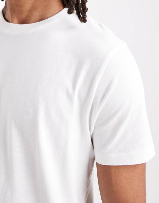 ASOS DESIGN Essentials 3 pack regular fit T-shirts in white, 5 of 5
