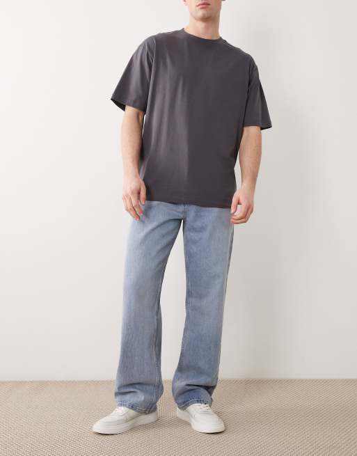 ASOS DESIGN – Essentials – 3er-Pack T-Shirts in verschiedenen Farben mit lockerem Schnitt, 3 von 5