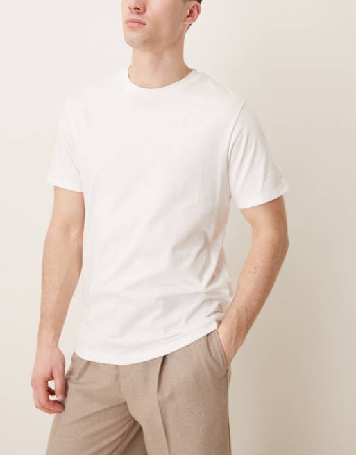 ASOS DESIGN Essentials 5 pack regular fit t-shirts in white, 2 of 5