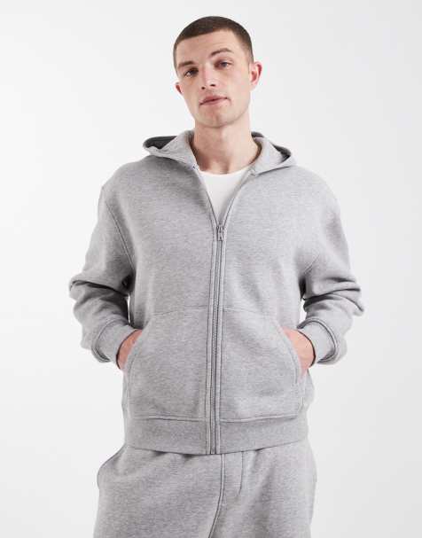 ASOS DESIGN - Essentials - Afslappet sweatshirt med lynlås og firkantet pasform - view 1