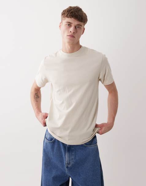 ASOS DESIGN – Essentials – Beige t-shirt i regular fit - view 1