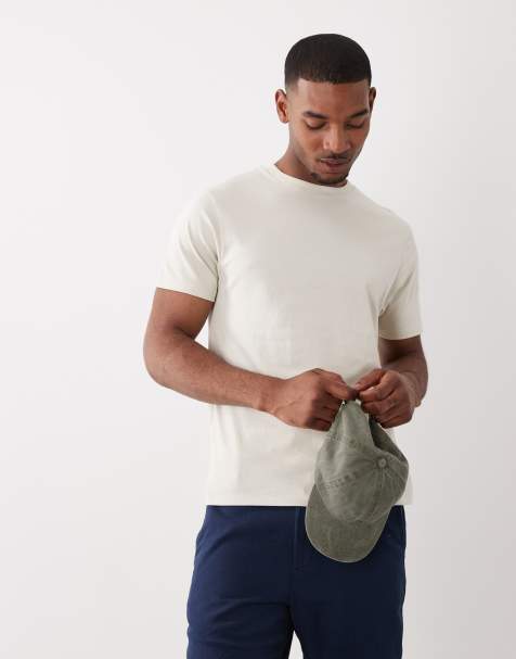ASOS DESIGN – Essentials – Beżowy T-shirt o regularnym kroju - view 1
