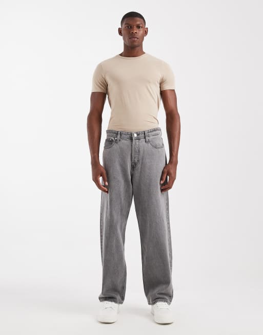 ASOS DESIGN - Essentials - Confezione da 2 T-shirt attillate verde scuro e tonalità neutra, 2 di 5