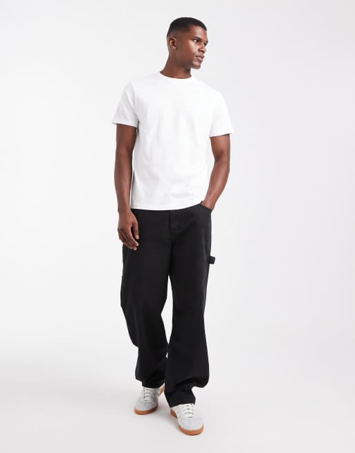 ASOS DESIGN - Essentials - Confezione da 2 t-shirt vestibilità classica bianche, 2 di 5