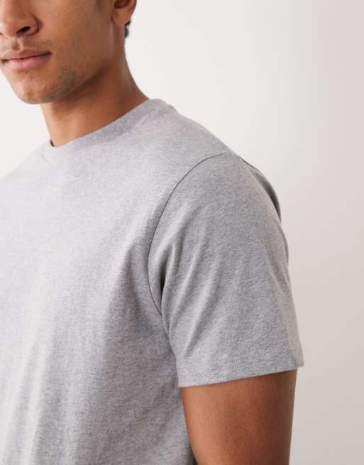 ASOS DESIGN - Essentials - Confezione da 3 T-shirt vestibilità classica multicolore, 5 di 5